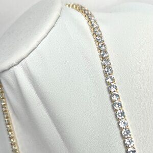 ✨ 14K Gold-Filled Tennis Necklace – High Shine, Best Price! ✨